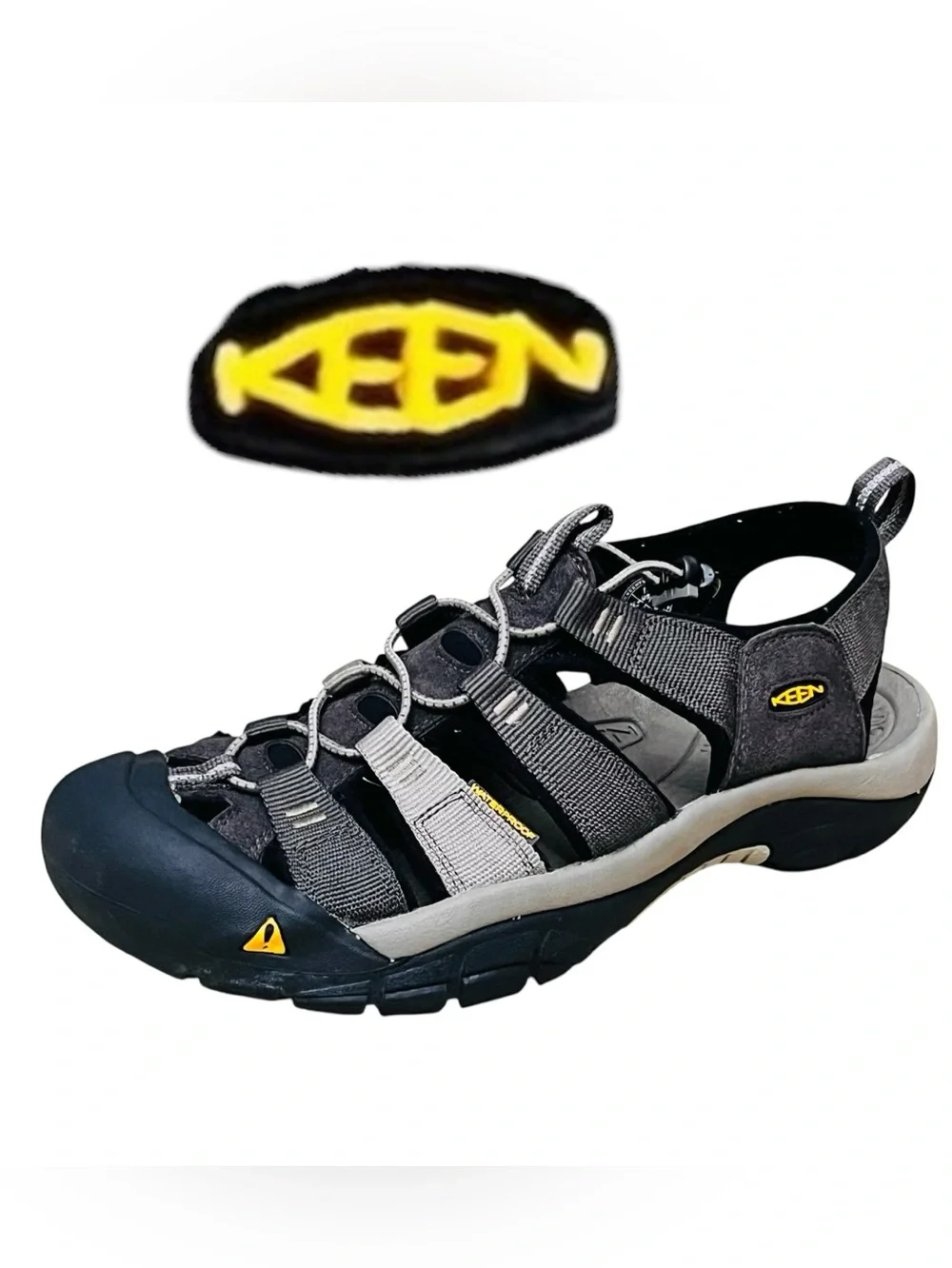 KEEN Newport H2 Waterproof Sandals Men’s 11 Brown Closed Toe Hiking Water Shoes